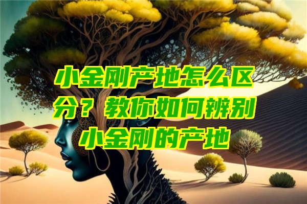 小金刚产地怎么区分？教你如何辨别小金刚的产地