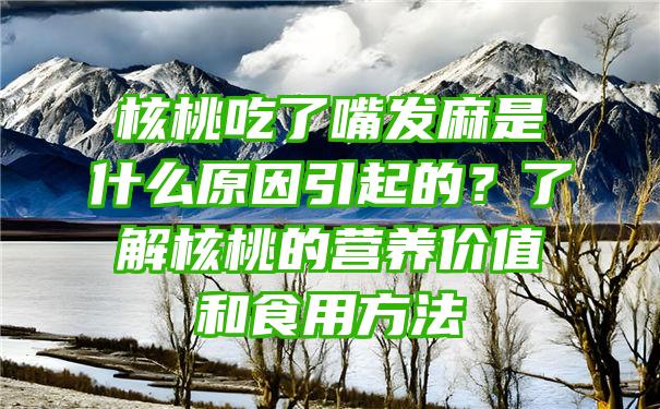 核桃吃了嘴发麻是什么原因引起的？了解核桃的营养价值和食用方法