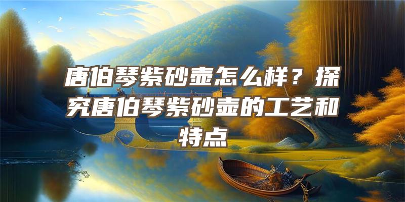 唐伯琴紫砂壶怎么样？探究唐伯琴紫砂壶的工艺和特点