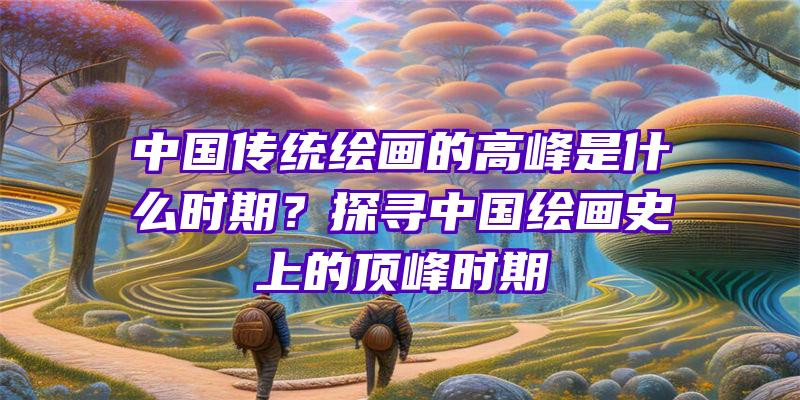 中国传统绘画的高峰是什么时期？探寻中国绘画史上的顶峰时期