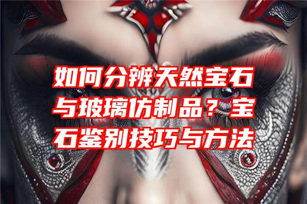 如何分辨天然宝石与玻璃仿制品？宝石鉴别技巧与方法