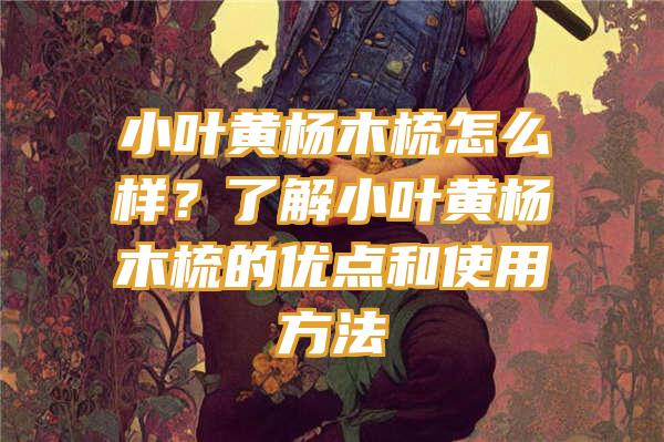 小叶黄杨木梳怎么样？了解小叶黄杨木梳的优点和使用方法