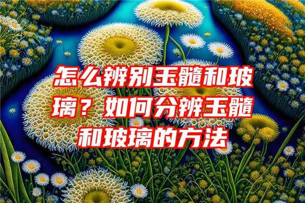 怎么辨别玉髓和玻璃？如何分辨玉髓和玻璃的方法