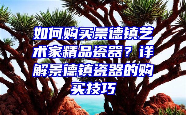 如何购买景德镇艺术家精品瓷器？详解景德镇瓷器的购买技巧