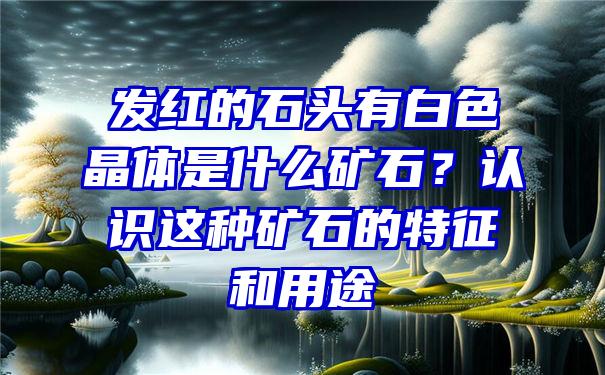 发红的石头有白色晶体是什么矿石？认识这种矿石的特征和用途