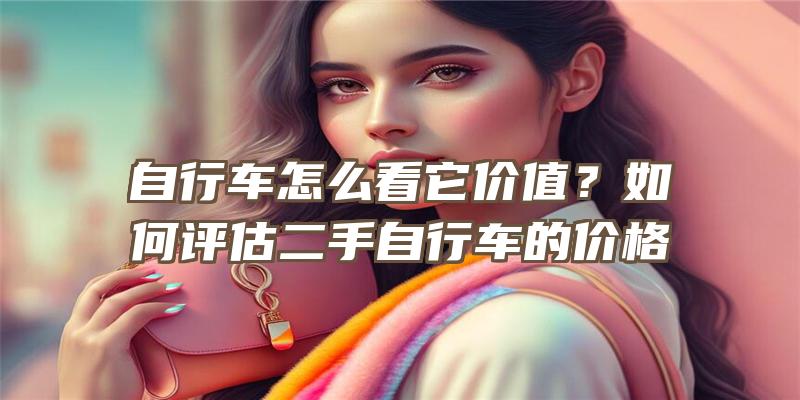 自行车怎么看它价值？如何评估二手自行车的价格