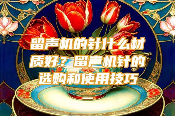 留声机的针什么材质好？留声机针的选购和使用技巧