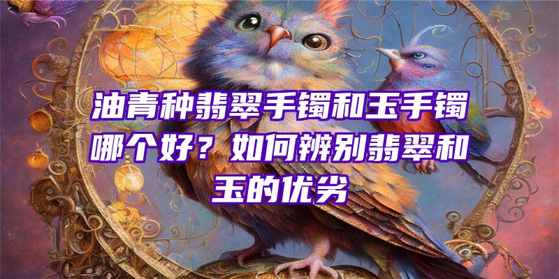 油青种翡翠手镯和玉手镯哪个好？如何辨别翡翠和玉的优劣