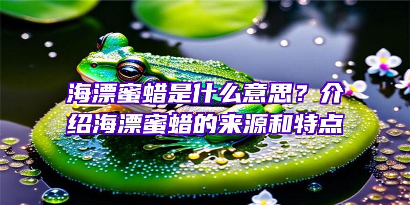 海漂蜜蜡是什么意思？介绍海漂蜜蜡的来源和特点