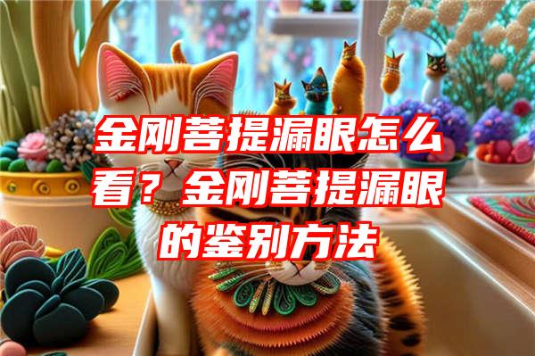 金刚菩提漏眼怎么看？金刚菩提漏眼的鉴别方法