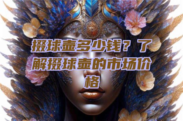 掇球壶多少钱？了解掇球壶的市场价格