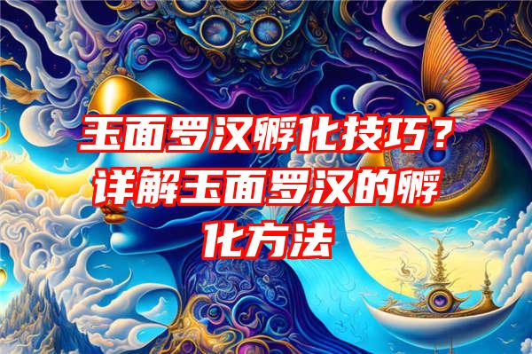 玉面罗汉孵化技巧？详解玉面罗汉的孵化方法