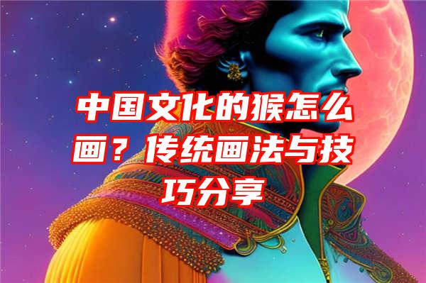 中国文化的猴怎么画？传统画法与技巧分享