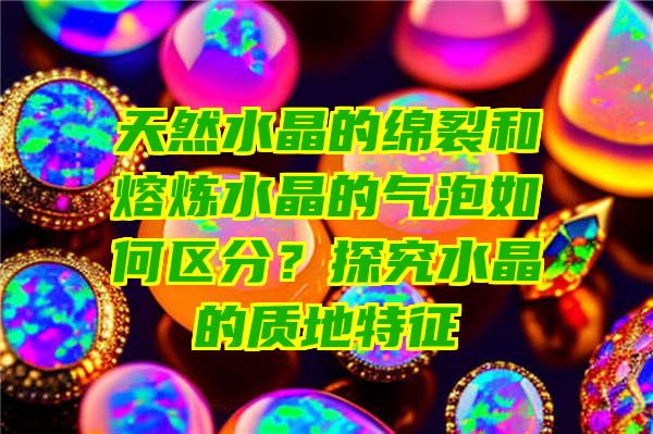 天然水晶的绵裂和熔炼水晶的气泡如何区分？探究水晶的质地特征