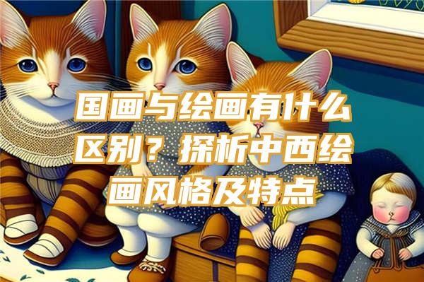 国画与绘画有什么区别？探析中西绘画风格及特点