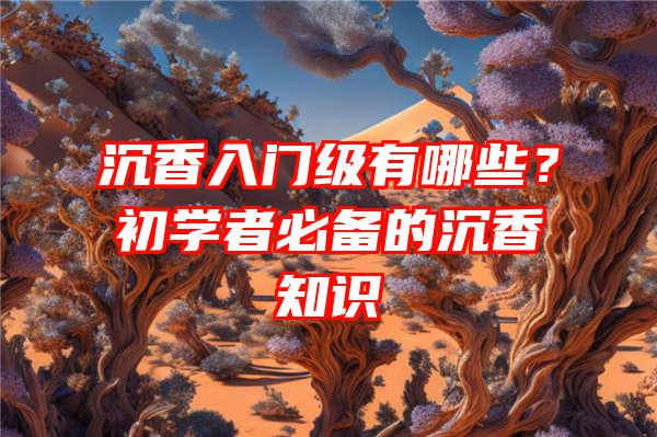 沉香入门级有哪些？初学者必备的沉香知识