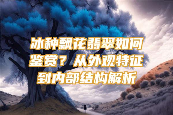 冰种飘花翡翠如何鉴赏？从外观特征到内部结构解析