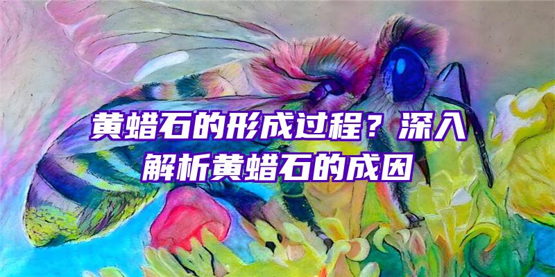 黄蜡石的形成过程？深入解析黄蜡石的成因