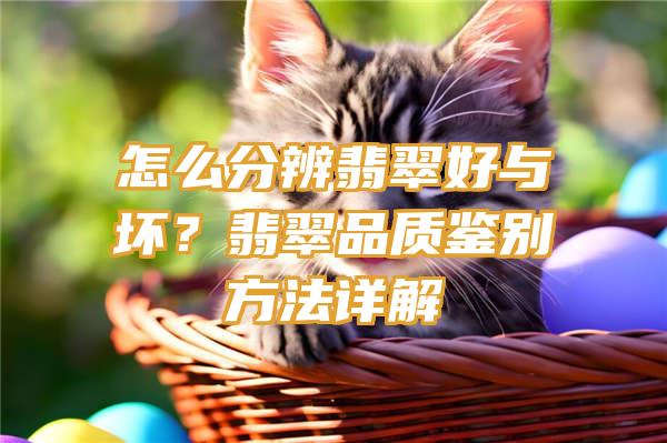 怎么分辨翡翠好与坏？翡翠品质鉴别方法详解