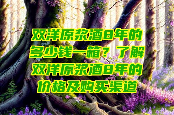 双洋原浆酒8年的多少钱一箱？了解双洋原浆酒8年的价格及购买渠道