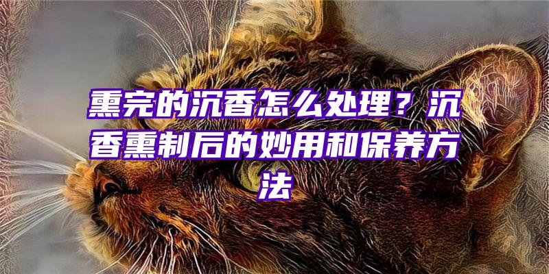 熏完的沉香怎么处理？沉香熏制后的妙用和保养方法