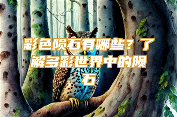 彩色陨石有哪些？了解多彩世界中的陨石