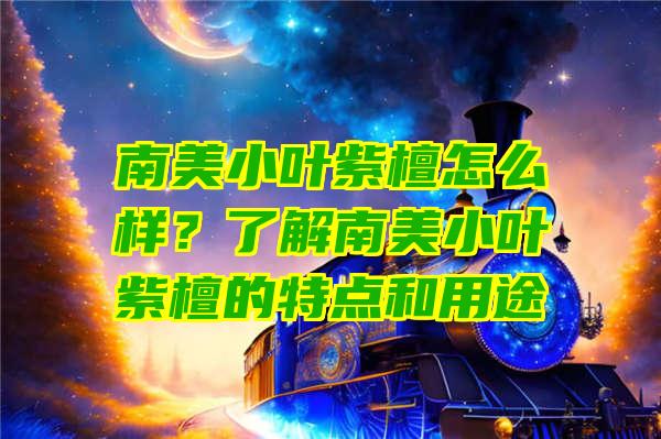 南美小叶紫檀怎么样？了解南美小叶紫檀的特点和用途