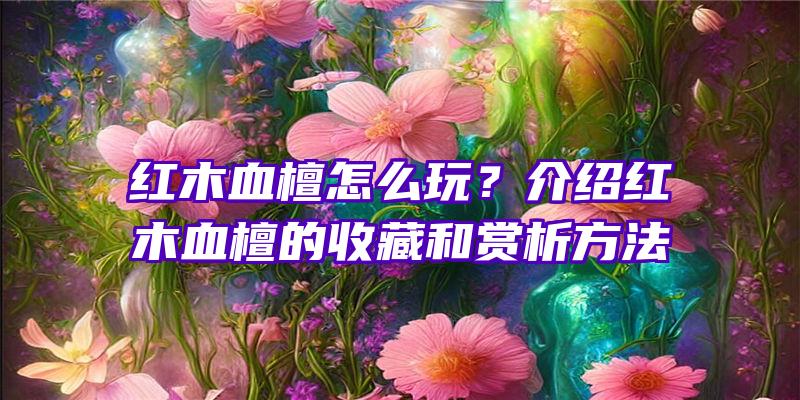 红木血檀怎么玩？介绍红木血檀的收藏和赏析方法