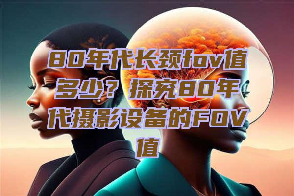 80年代长颈fov值多少？探究80年代摄影设备的FOV值