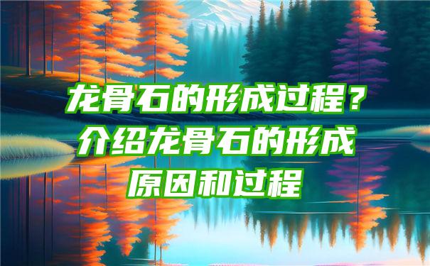 龙骨石的形成过程？介绍龙骨石的形成原因和过程