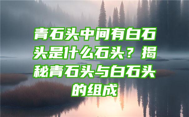 青石头中间有白石头是什么石头？揭秘青石头与白石头的组成