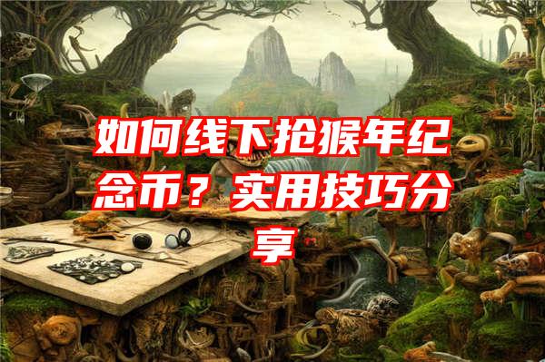 如何线下抢猴年纪念币？实用技巧分享