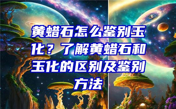 黄蜡石怎么鉴别玉化？了解黄蜡石和玉化的区别及鉴别方法