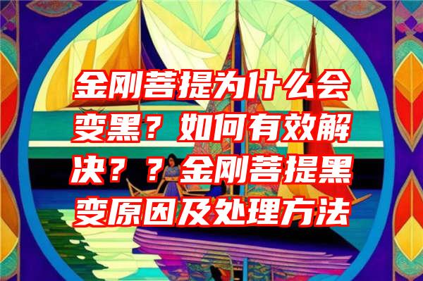 金刚菩提为什么会变黑？如何有效解决？？金刚菩提黑变原因及处理方法