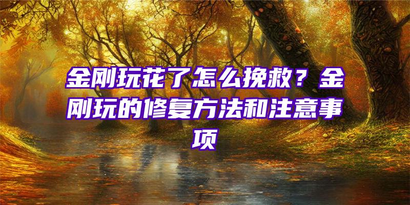 金刚玩花了怎么挽救？金刚玩的修复方法和注意事项