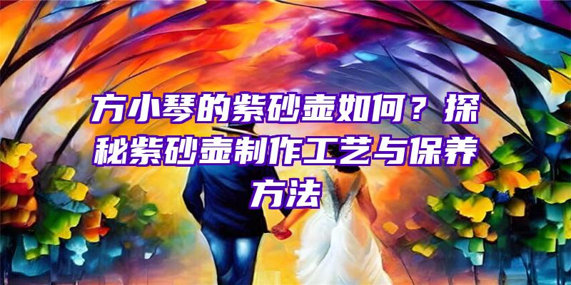 方小琴的紫砂壶如何？探秘紫砂壶制作工艺与保养方法