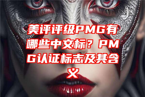 美评评级PMG有哪些中文标？PMG认证标志及其含义