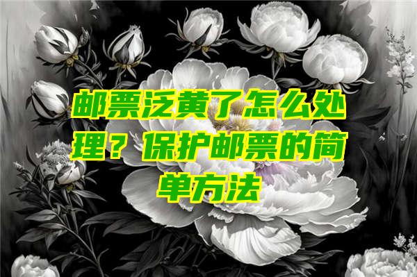 邮票泛黄了怎么处理？保护邮票的简单方法