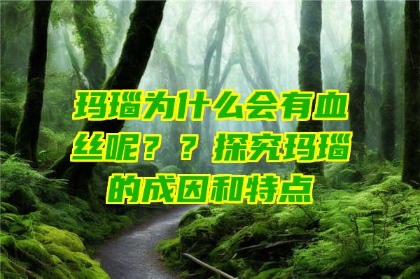 玛瑙为什么会有血丝呢？？探究玛瑙的成因和特点