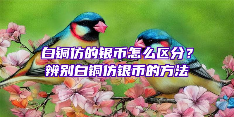 白铜仿的银币怎么区分？辨别白铜仿银币的方法