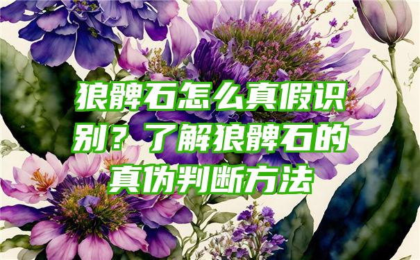 狼髀石怎么真假识别？了解狼髀石的真伪判断方法