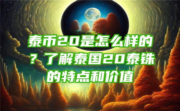 泰币20是怎么样的？了解泰国20泰铢的特点和价值