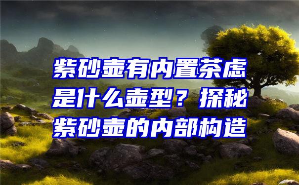 紫砂壶有内置茶虑是什么壶型？探秘紫砂壶的内部构造