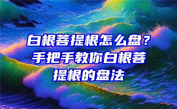 白根菩提根怎么盘？手把手教你白根菩提根的盘法