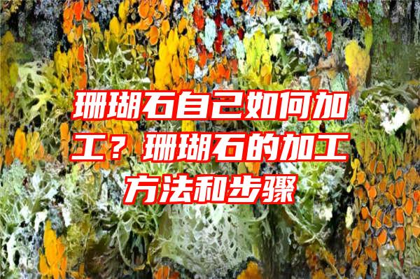 珊瑚石自己如何加工？珊瑚石的加工方法和步骤