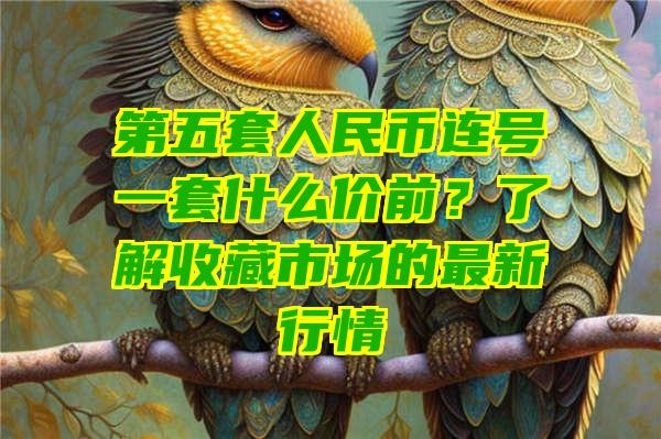 第五套人民币连号一套什么价前？了解收藏市场的最新行情