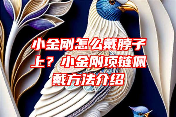 小金刚怎么戴脖子上？小金刚项链佩戴方法介绍