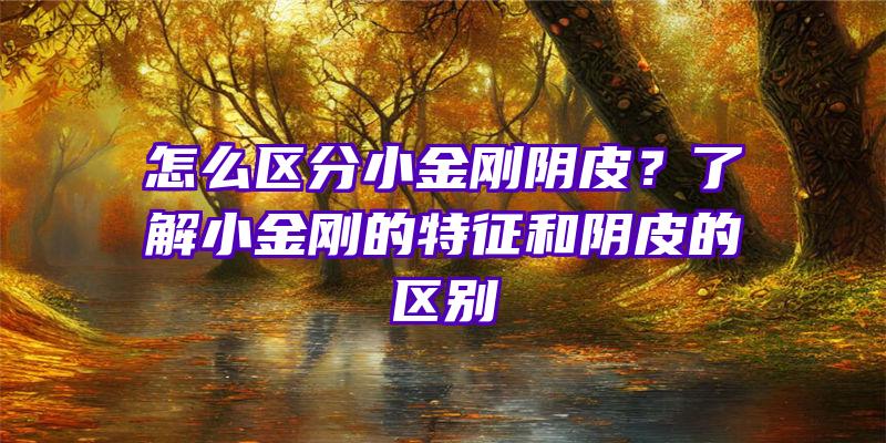 怎么区分小金刚阴皮？了解小金刚的特征和阴皮的区别