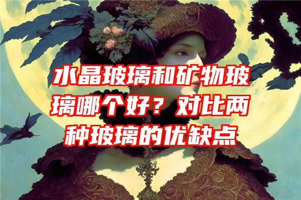 水晶玻璃和矿物玻璃哪个好？对比两种玻璃的优缺点