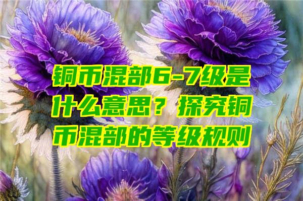 铜币混部6-7级是什么意思？探究铜币混部的等级规则